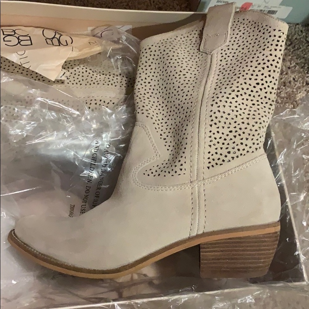 BCBG cowgirl boot